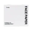 Papel Facial Absorbente de Grasa Portátil Esponja de Polvo Caja con Espejo Almacenamiento Pañuelo Facial Absorbente de Grasa Carbón de Bambú Eliminación de Grasa Portátil Esponja de Polvo Facial al por Mayor