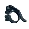Abrazadera de tija de sillín para bicicleta de montaña y bicicleta de carretera, anillo de abrazadera de tija de sillín de aleación de aluminio 28.6 31.8 34.9 abrazadera de tija de sillín de liberación rápida, alta calidad