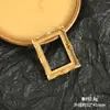 Marco de Fotos de Cruz Dorada Barroca Retro Europea Accesorios de Resina Hechos a Mano DIY Funda para Teléfono Materiales de Decoración para Fotografía