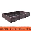 Casa Atacado Vaso de Flores de Plástico Polia Externa Usuário Caixa de Plantio de Vegetais Caixa de Flores Retangular Vaso de Plantio de Vegetais para Varanda Extra Grande Com