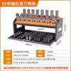 Estante Portafresas de Pared CNC con Pinzas BT40/BT50/HSK63 para Máquina Herramienta y Montaje en Pared