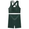 Novo Top Tomara que Caia Bandeau Grande em U com Tiras Cruzadas nas Costas e Bojos, Roupa Íntima Sem Costas, Sutiã Esportivo Sem Aro para Mulheres