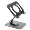 Soporte de Escritorio de Aleación de Aluminio para Tablet Soporte para Tablet Giratorio 360 Grados Ajustable Plegable Portátil