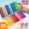 Hobby 1996 Varilla Triangular Lavable Dibujos Animados Color Infantil Pinceles Suministros para Pintar Set de Bolígrafos de Acuarela