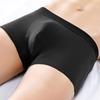 Roupa Íntima Masculina 100% Algodão, Cueca Boxer Masculina, Lycra Antibacteriana Algodão Penteado, Boxer de Algodão de Fibra Longa, Logo Universal Transfronteiriço