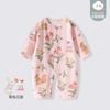 Macacão de Bebê Verão Fino Roupas com Ar Condicionado Conjunto de Pijama de Algodão para Bebê Roupa de Verão para Recém-Nascido Manga Longa