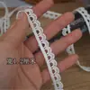 Exquisito hilo de algodón soluble en agua, accesorios de encaje bordado hechos a mano, accesorios de bricolaje, correa de hombro, tela de decoración del hogar