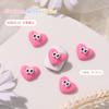 Accesorios de Arte para Uñas de Dibujos Animados de Verano, Helados y Donas Famosos en Internet, Rhinestones de Resina con Forma de Boca de Salchicha Dulce y Lindos para Decoración de Uñas