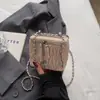 Bolso de Cadena Acolchado Estilo Chanel Transfronterizo para Mujer 2026 Nuevo Bolso Cuadrado Pequeño de Moda Versátil Bolso de Hombro Bolso Cruzado