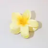 Pinza para el Cabello de Flor de Huevo Yi Mengling para Mujer, Pinza para el Cabello de Verano Medio Recogido para la Parte Trasera de la Cabeza, Pinza de Tiburón Mediana Accesorio para el Cabello