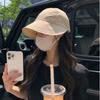 Gorra de béisbol con protección solar transfronteriza para mujer, estilo coreano, versátil, para exteriores, ala ancha, protección solar, secado rápido, sombrero de sol, verano, venta al por mayor