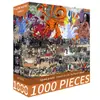1000 piezas de rompecabezas 1000 piezas de rompecabezas educativo para niños y niñas juguetes de animación para adultos descompresión alta dificultad pueblo feliz