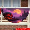 Fábrica Transfronteriza Modelo Nuevo Amazon Transfronterizo Aliexpress Venta Caliente Decoración de Bandera de Media Luna Halloween Festival de Fantasmas Fiesta