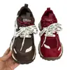 Tênis de Treino Alemão Versátil com Solado Grosso para Aumentar a Altura em 6cm para Mulheres, Novo Tênis "Dad Shoes" Outono 2026, Tênis Esportivo de Malha Confortável para Corrida