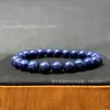 7A Lapislázuli Natural Cuentas Redondas Cuentas Sueltas Cuentas Espaciadoras Pulsera DIY Producto Semi-Terminado Estrella y Luna Bodhi Accesorios