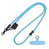 Cordão para Celular Transversal 7mm Alça de Pescoço Cordão para Celular Trançado Grosso Cordão Transversal Multifuncional Espaçador de Celular DIY