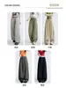 Pantalones deportivos de dos tonos de doble capa para mujer, secado rápido, para verano, finos, holgados, rectos, casuales, para petite, cargo, de pierna ancha