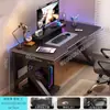 Escritorio de Computadora, Escritorio para Juegos de Escritorio en Casa y Silla, Escritorio Sencillo para Dormitorio, Banco de Trabajo, Escritorio de Estudio, Escritorio de Estudio para Estudiantes, Escritorio de Oficina