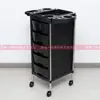 Novo Carrinho para Salão de Cabeleireiro Carrinho de Ferramentas para Salão de Cabeleireiro Multifuncional Roda Antiderrapante Carrinho para Barbeiro Carrinho para Permanente e Coloração de Barbeiro