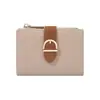 Nueva cartera de Talian con 80% de descuento, bolso color block con múltiples ranuras para tarjetas, portátil, elegante, monedero versátil, cartera al por mayor
