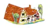 Nuevo Rompecabezas Estéreo 3D de Villa Estilo Europeo Juguetes Intelectuales DIY para Niños Regalos de Guardería Rompecabezas Familiar