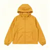 Chaqueta corta con capucha para mujer, nuevo estilo primavera y otoño, casual, corte holgado, adelgazante, adecuada para figuras menudas, cortavientos, versátil, con cremallera