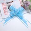Directamente del fabricante: 50 Elegantes Flores de Gasa de Nieve Tiradas a Mano para Decoración de Ambiente, Ramilletes de Cinta, Envoltura de Regalos, Flores de Bola, Venta al por Mayor para Ocasiones Festivas