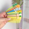 Artefacto para cabello roto, horquilla para niña, peine para insertar, tocado para niña, flequillo para niña, peine para cabello roto, accesorios para el cabello