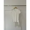 Nueva Camiseta Básica de Color Sólido con Cuello Redondo y Hombro Normal, Cómoda, Estilo Coreano Dongdaemun Verano 2026, Reductora de Edad