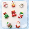 Campana de celebración navideña accesorios de resina DIY pegamento de crema pinzas para el pelo funda de teléfono hebillas de zapatos accesorios de decoración de árbol de Navidad