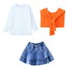 Ropa de actuación de porristas para niños, juegos deportivos de primaria, otoño e invierno, ropa de clase con logo, traje de ropa de actuación de coro de jardín de infantes
