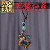 Llavero Colgante Caballo Pequeño de Sándalo Verde Colgante Creativo Zodiaco Caballo Colgante de Correa para Espejo Retrovisor de Coche Adorno para Bolso de Mujer