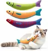 Juguete para gato: Pescado de Hierba Gatuna para Entretenimiento Propio, Palo Tira-Gatos Duradero y Resistente a Mordeduras, Juguete Realista de Pescado de Menta para Mascotas