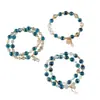 Pulseira de Ágata Coração de Açúcar com Cristal Swarovski para Mulheres, Luxo Leve, Nicho, Alto Padrão, Amuleto da Paz, Pulseira de Pérola e Ágata, Joia de Mão
