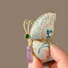 Broche de Bordado de Brocado da Dinastia Song, Acessório de Roupa de Luxo de Alta Qualidade, Broche de Fivela de Cintura, Broche de Alta Qualidade Estilo Vintage
