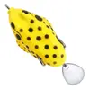 Sapo-trovão Lantejoula Sapo-trovão Distante Sapo-trovão Simulado Preto 5,5cm/11,5g Anzol Duplo Inclinado para Cima Isca com Lantejoula Barulhenta Atacado