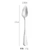 Venta al por mayor de Acero Inoxidable 304 Vajilla Doméstica Hotel Estilo Occidental Cuchara para Hielo 1010 Vajilla Occidental Set de Cuchillo, Tenedor y Cuchara para Steak