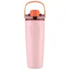 Amazon 30oz Bolso Taza de Fruta Termo de Acero Inoxidable 304 Capacidad Grande Estilo Camping al Aire Libre Tetera Deportiva para Agua