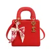 Bufanda de Seda de Alta Gama Transfronteriza Bolso de Princesa Diana Nuevo 2026 Bolso Cruzado de Moda para Comercio Exterior Bolso Cruzado