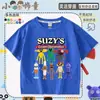 Camisetas de manga corta para niños Suzys Restaurant transfronterizas, tops para niños y niñas, nuevos