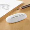 Goma de borrar para estudiantes al por mayor, juego de papelería de aprendizaje de dibujos animados para niños, goma de borrar creativa RB003, goma de borrar tipo guijarro