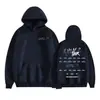 Sudadera con capucha de álbum Anuel Aa Rhlm 2 Real Hasta La Muerte para mujer Hip Hop de los 90
