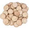Rodajas Redondas de Madera de Pino para Manualidades Infantiles Educación Temprana Materiales Hechos a Mano Regalos de Navidad Rodajas Creativas de Manualidades en Madera