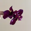 Explosiones Yu Meiren Pinza para el Cabello Doble Orquídea Estilo Vacaciones en la Costa Flequillo Pinza Lateral Cabello Suelto Adorno para la Cabeza Accesorios para el Cabello para Mujeres