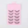 Pestañas Postizas Negras de Tallo Único para Uso Diario, con Rizo Tridimensional, Naturalmente Gruesas y Voluminosas, para un Look de Maquillaje de Ojos Grandes