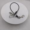 Cadena de Cinturón de Seguridad para Mascotas para Perro Pequeño, Correa de Cable de Acero para Perro Grande, Correa Extensible Anti-Mordida para Paseo de Perro al Aire Libre