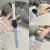 Adecuado para Huawei Band 11 Correa de Cuero 9/8Nfc, Lujo Ligero, Alto Valor Estético, Correa de Reloj Deportiva y de Moda con Pulsera de Doble Hebilla