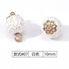 Nuevas Botones Redondos Tallados en Madera Coloridos Estilo Chino Botones de Cuenta de Madera Botones Estilo Nacional Cheongsam Botones Accesorios Vestido Dinastía Han