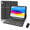 Adecuado para iPad Tablet Pro11 Funda Protectora Air7 con Teclado Bluetooth Táctil Ranura para Lápiz Décima Generación Funda de Cuero Th