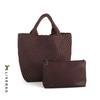 Bolso Transfronterizo para Mujer Caliente Bolso Tejido a Mano 2023 Bolso de Moda Bolso Tote de Gran Capacidad Bolso de Hombro Casual